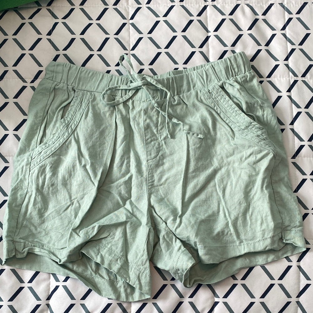 Briggs Light Green Casual Shorts